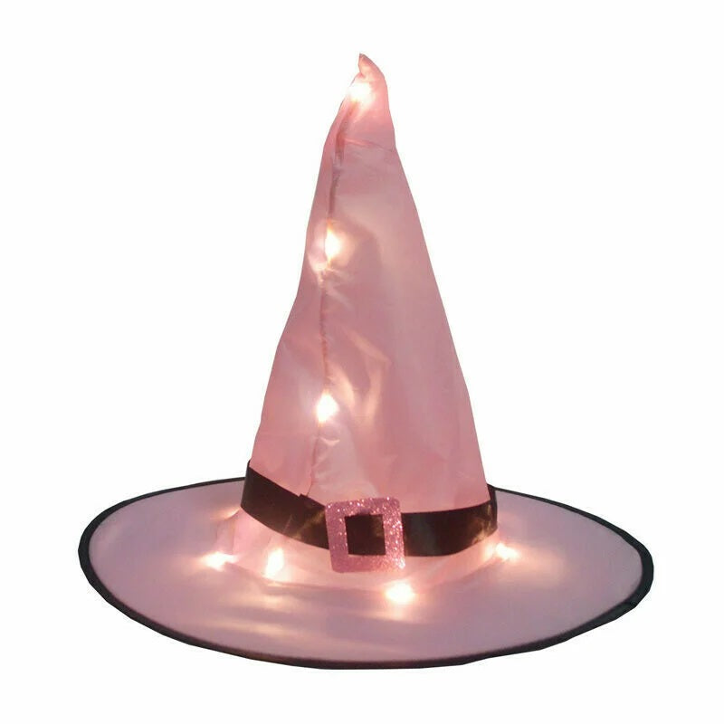 Glowing Witch Hat Decorations - 2 in 1