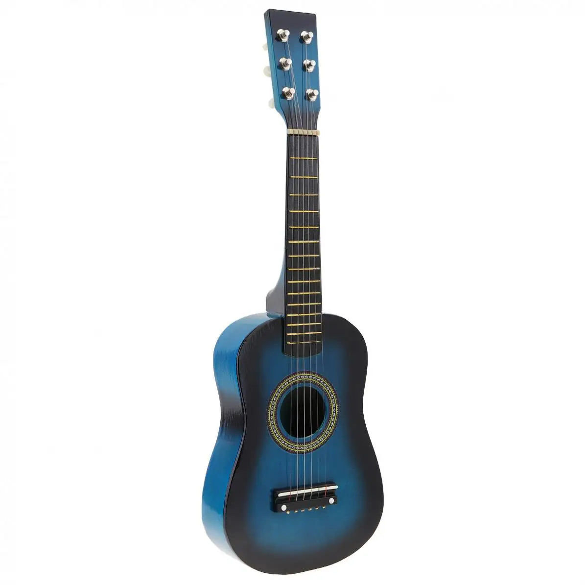 23 inch Black Basswood Acoustic Guitar With Guitar