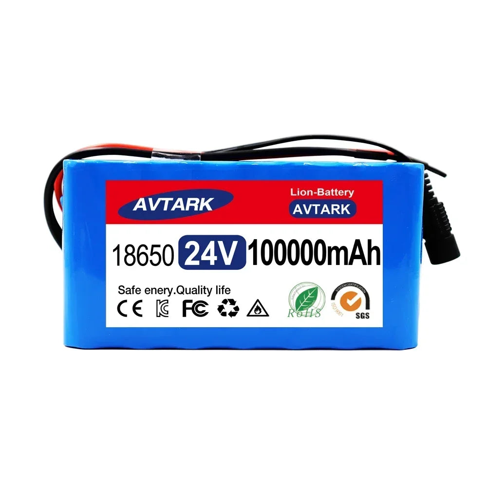 24V 7S3P 18650 Lithium Ion Battery Pack 29.4V