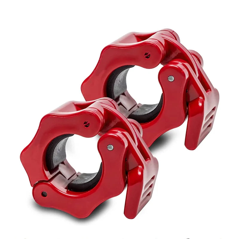 25/28/30mm Barbell Clamp Collars Quick Release Pair of
