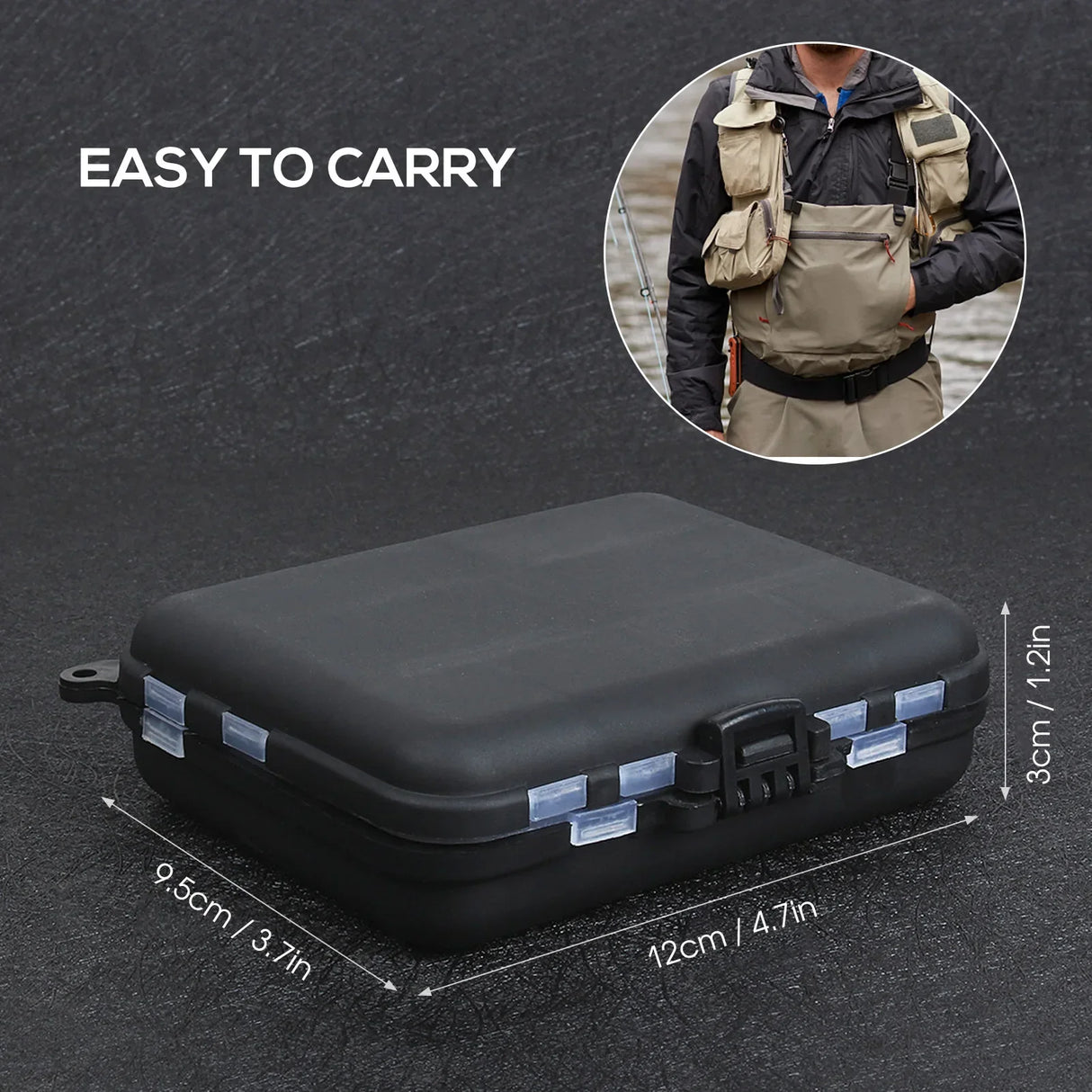 263pcs Outdoor Fishing Accessories Set with Tackle Box