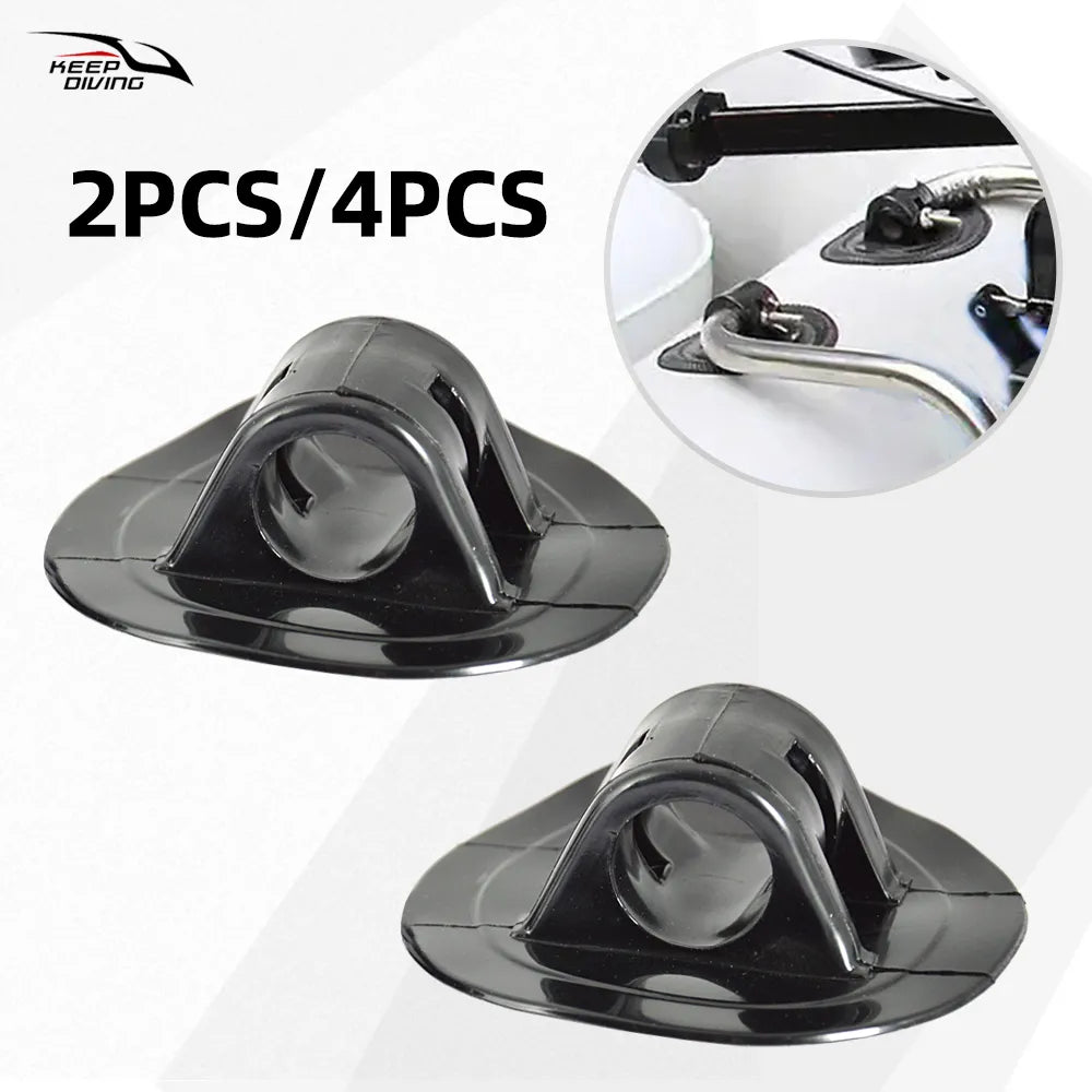 2PCS/4PCS Inflatable Boat Kayak Engine Mount Buckle Vertical