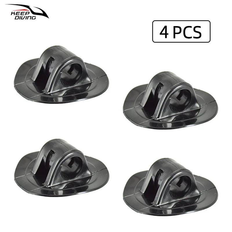 2PCS/4PCS Inflatable Boat Kayak Engine Mount Buckle Vertical