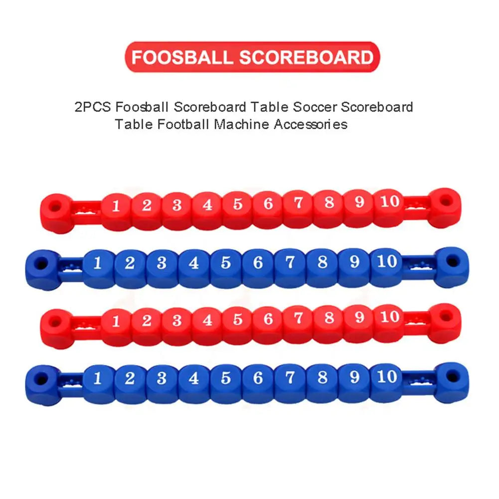 2pcsset Football Scoreboard Table Football Score Counter 10