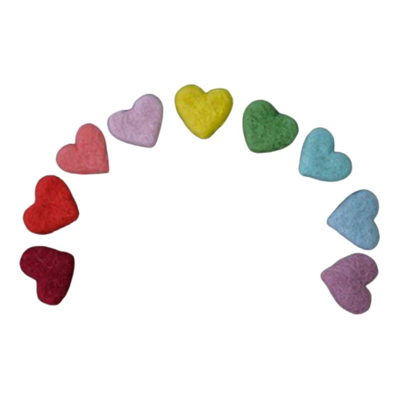 3/5 Pcs DIY Baby Wool Felt Clouds & Stars Ornaments