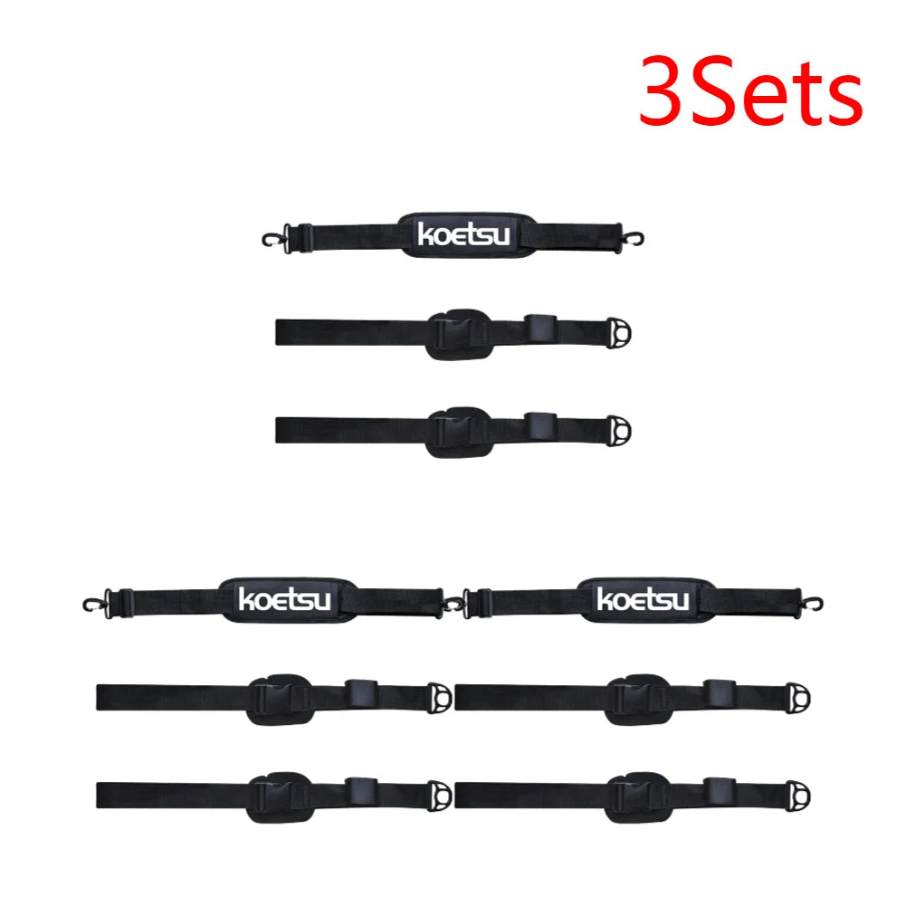 3/9PC Portable Surfboard Shoulder Carry Sling Stand Up
