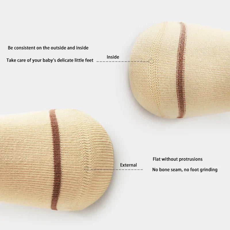 3 Pairs/set Toddler Long Socks New Autumn Newborn