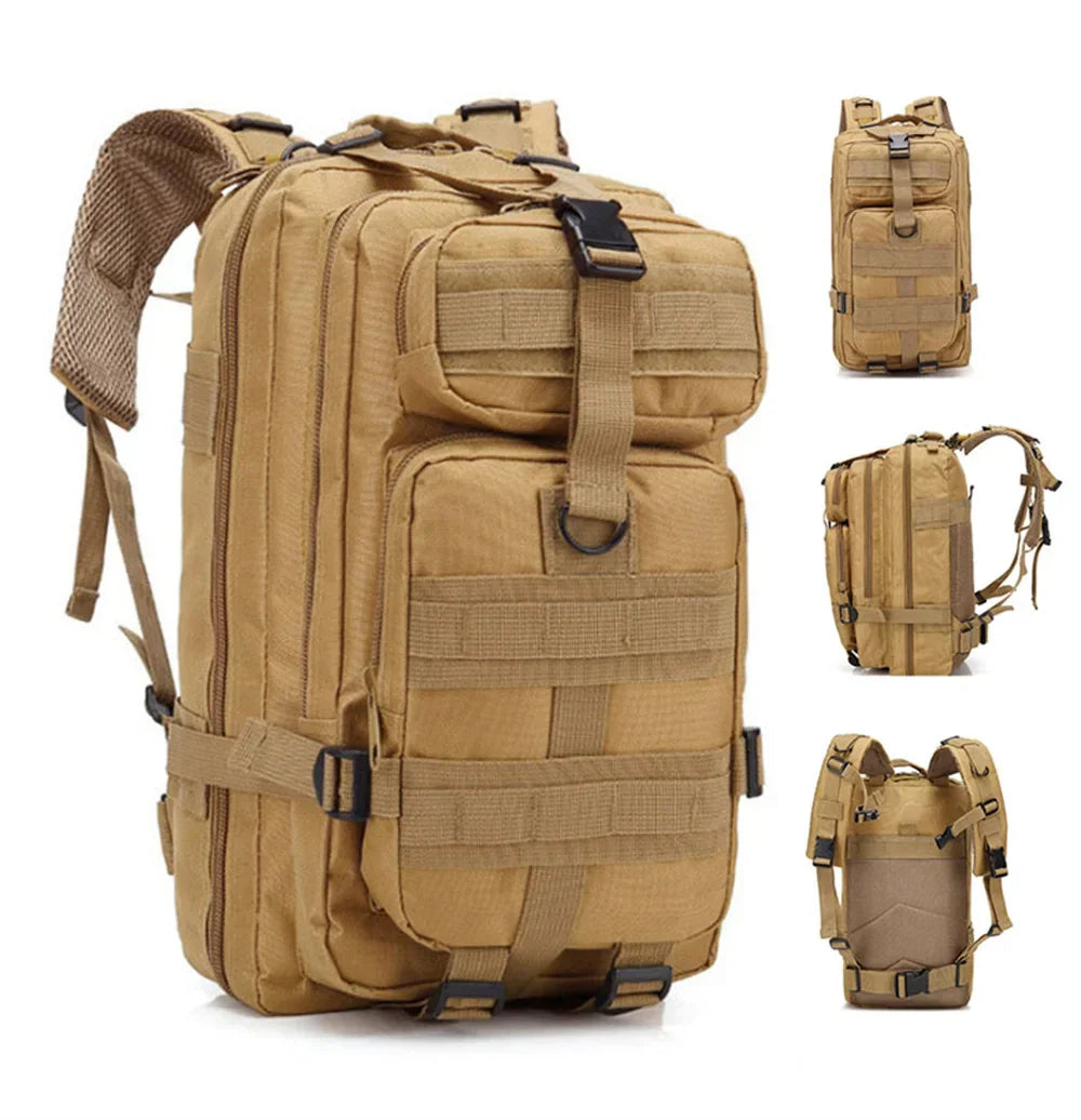 30L Outdoor Military Backpack 600D Nylon Waterproof Tactical