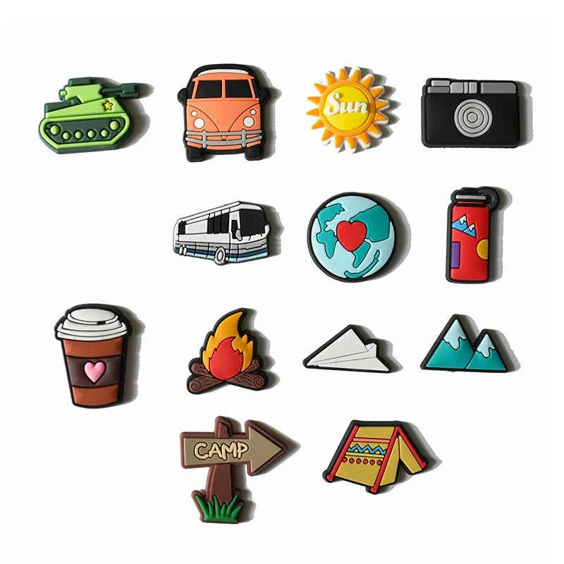 33 Sets Shoe Charms Decorations for Crocs Charms