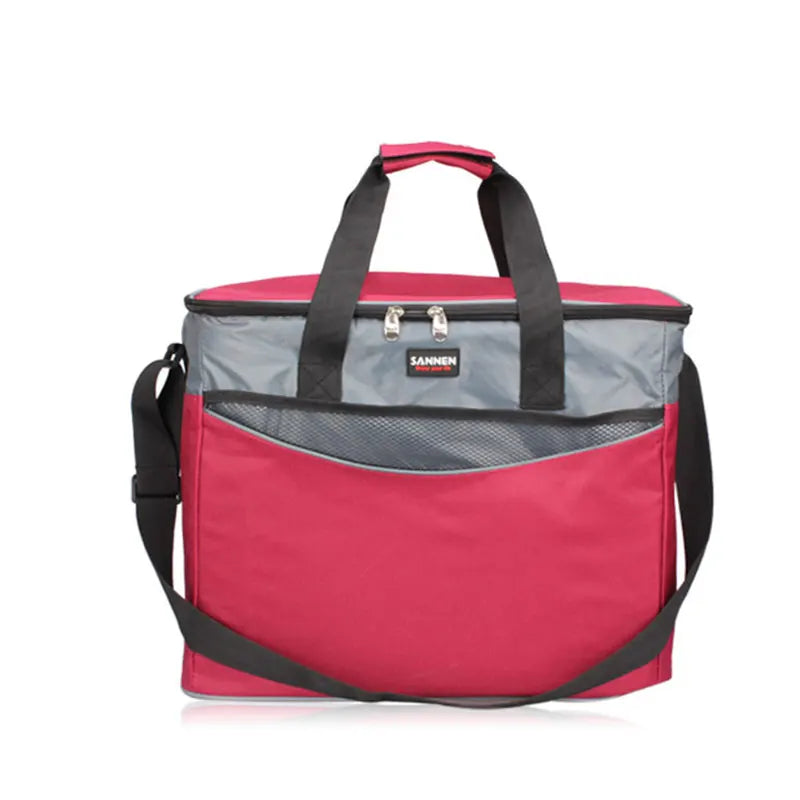 34L Large Oxford Insulated Picnic Cooler Bag