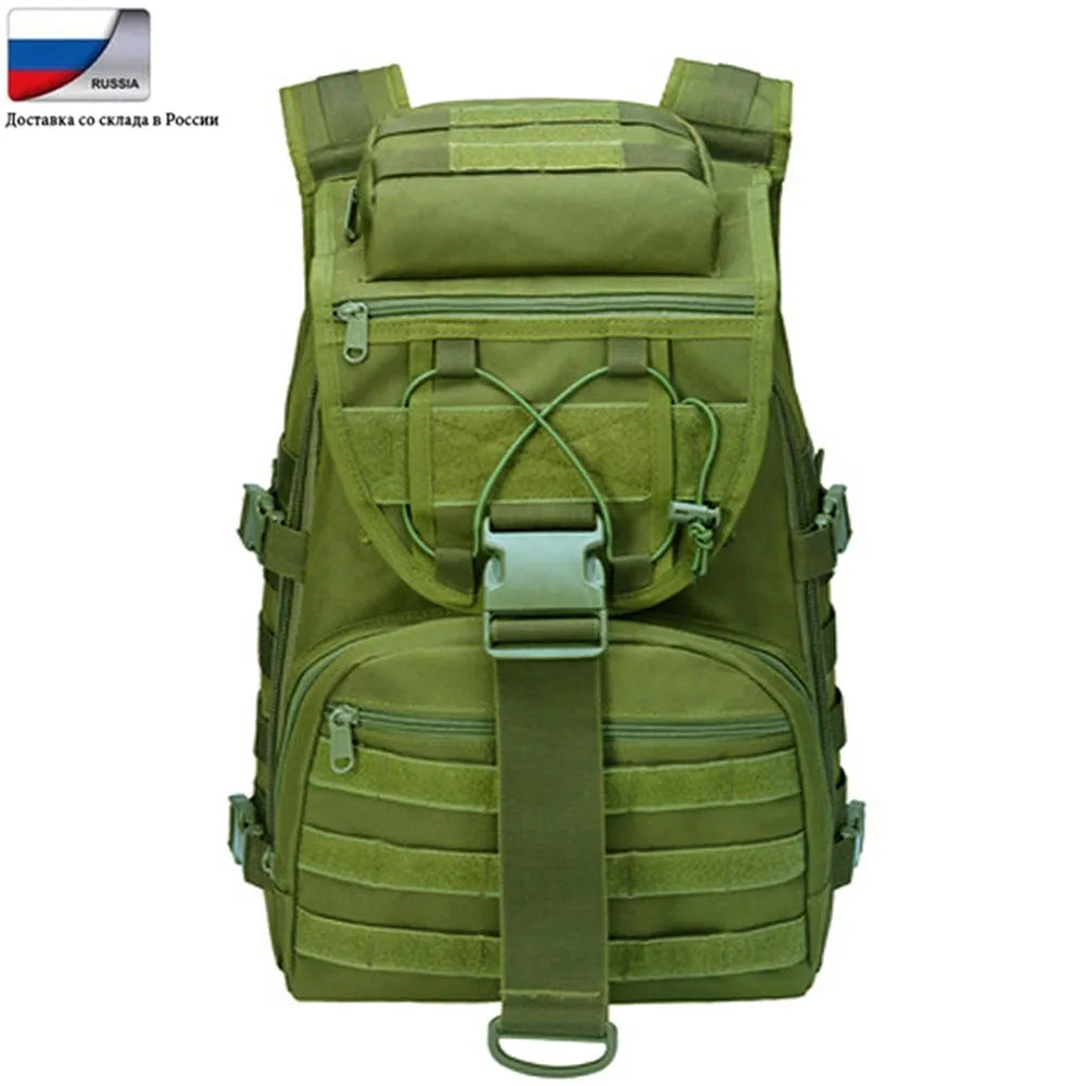 35L Military Tactical Backpack Army Assault Bag Molle