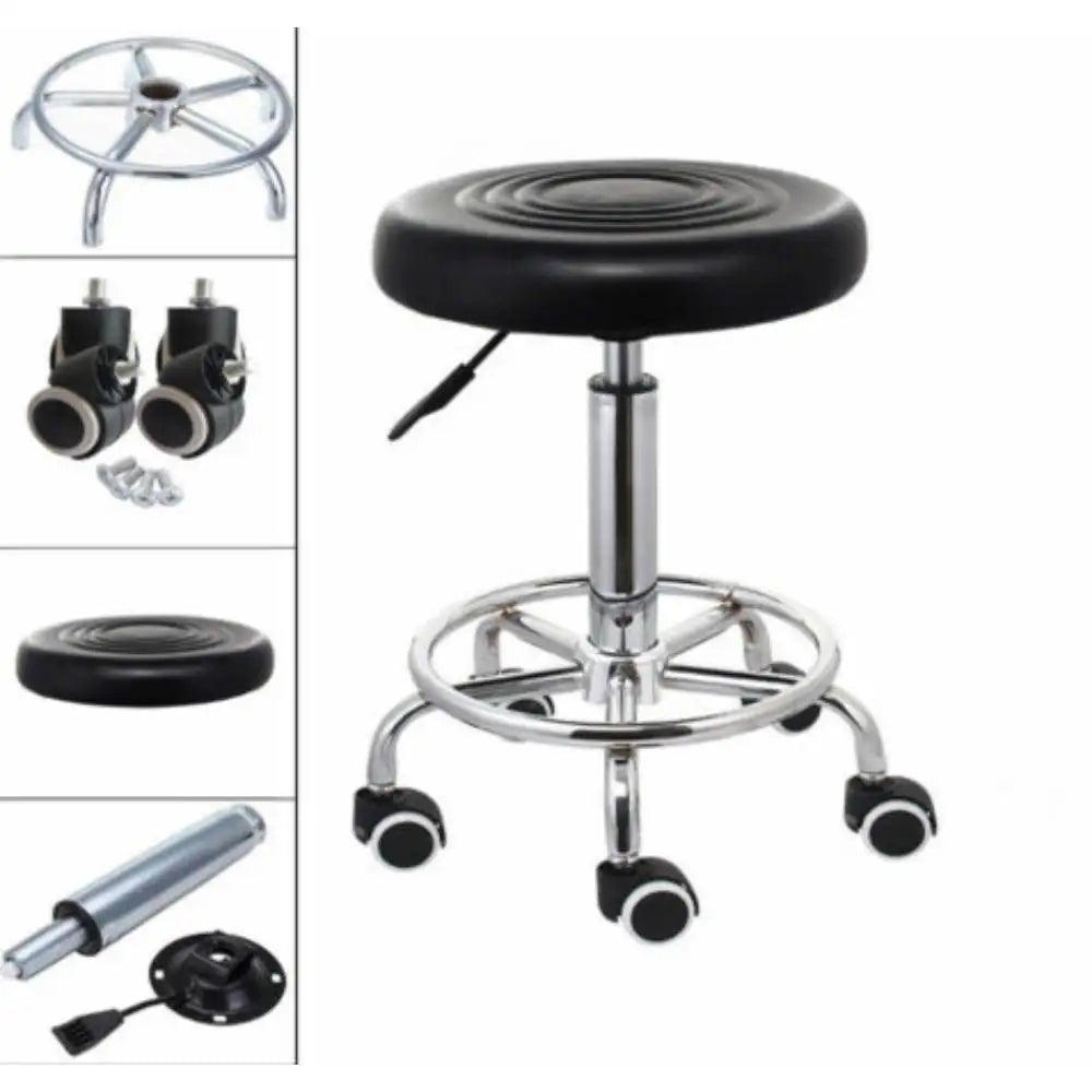 360° Rotating Hydraulic Beauty Salon Stool, Adjustable Height