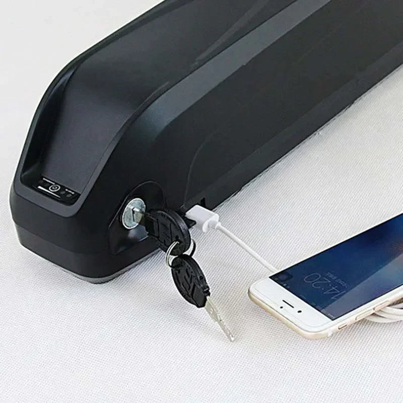 36v 48v 52v 20ah 18650 battery USB lithium