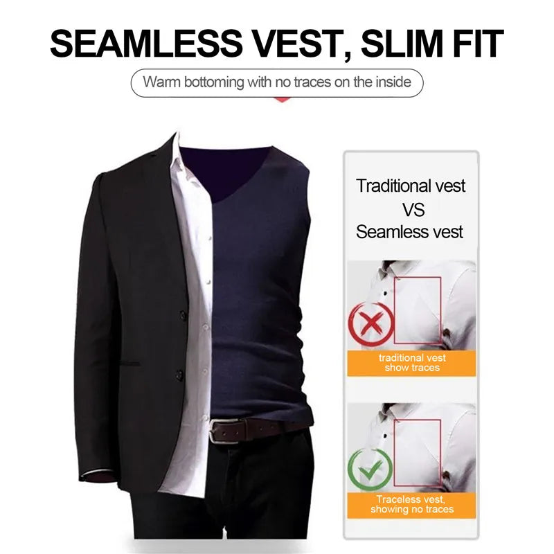 Men's 37℃ Thermal Vest for Winter Underwear