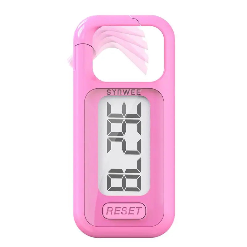 3D Pedometer for Walking with Large Display Accurate