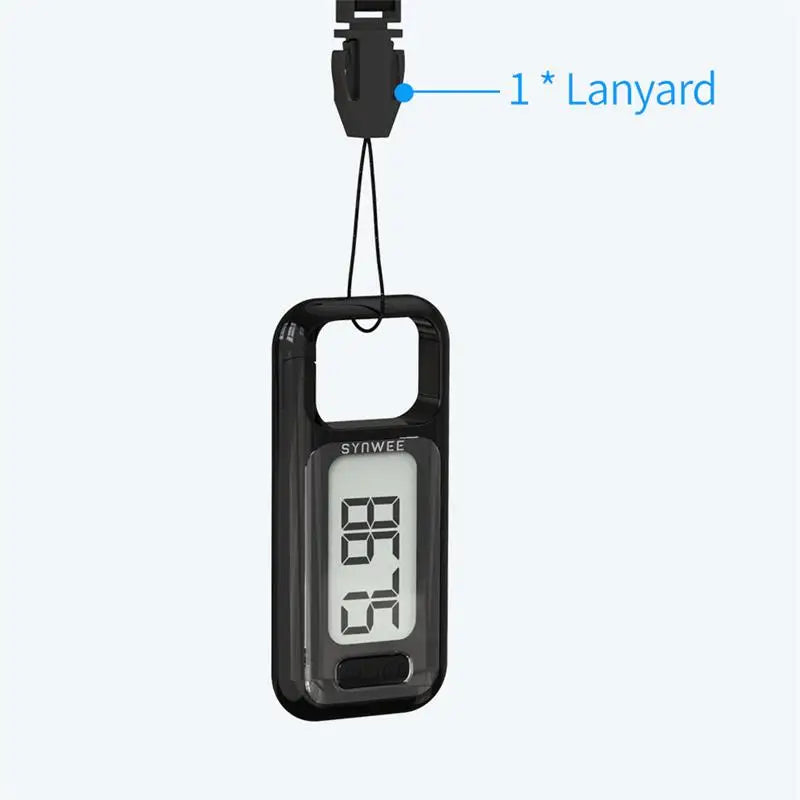 3D Pedometer for Walking with Large Display Accurate