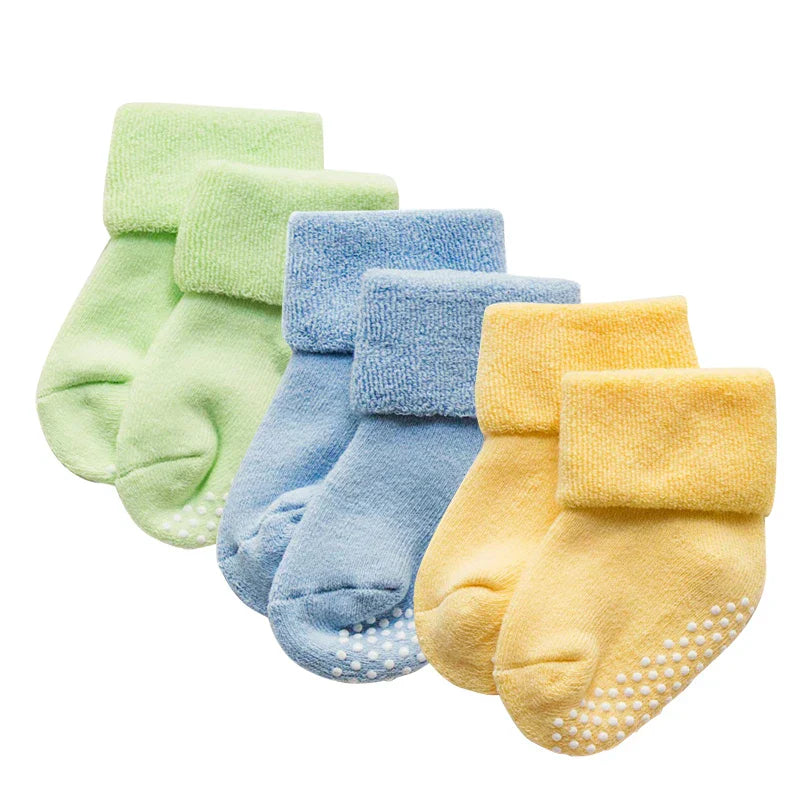 3Pairs DreamShining Cotton Baby Socks Autumn And Winter