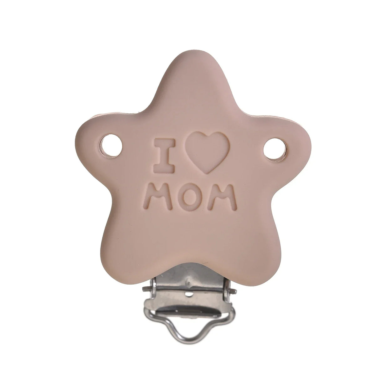 3Pcs/Lot Food Grade Material Round Silicone Pacifier Clip