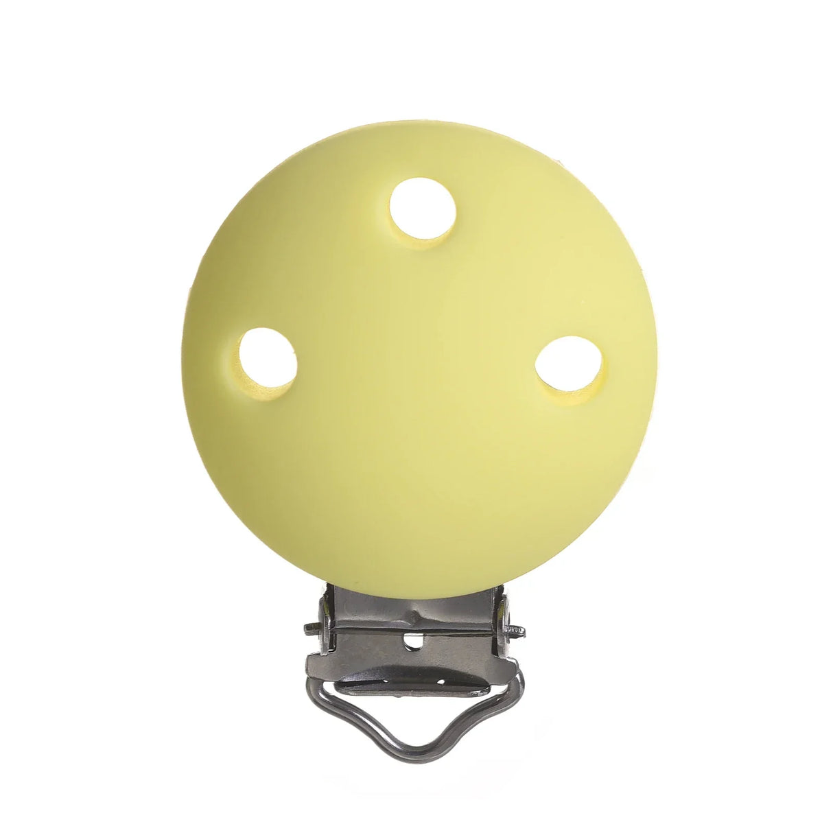 3Pcs/Lot Food Grade Material Round Silicone Pacifier Clip