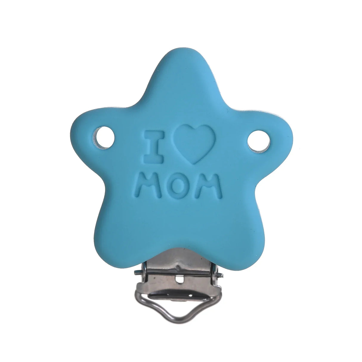 3Pcs/Lot Food Grade Material Round Silicone Pacifier Clip