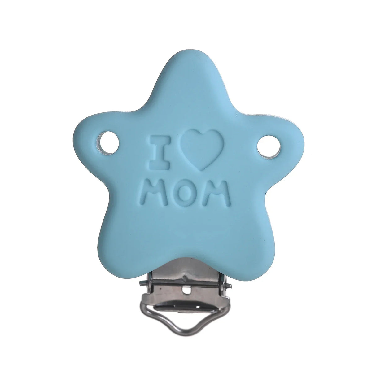 3Pcs/Lot Food Grade Material Round Silicone Pacifier Clip