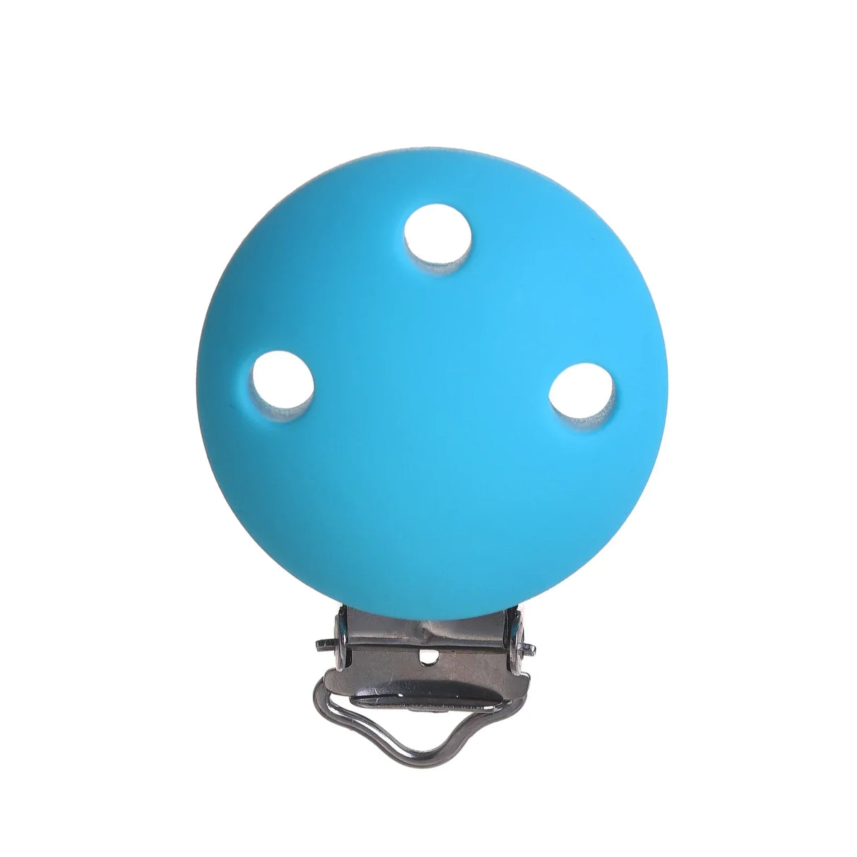 3Pcs/Lot Food Grade Material Round Silicone Pacifier Clip