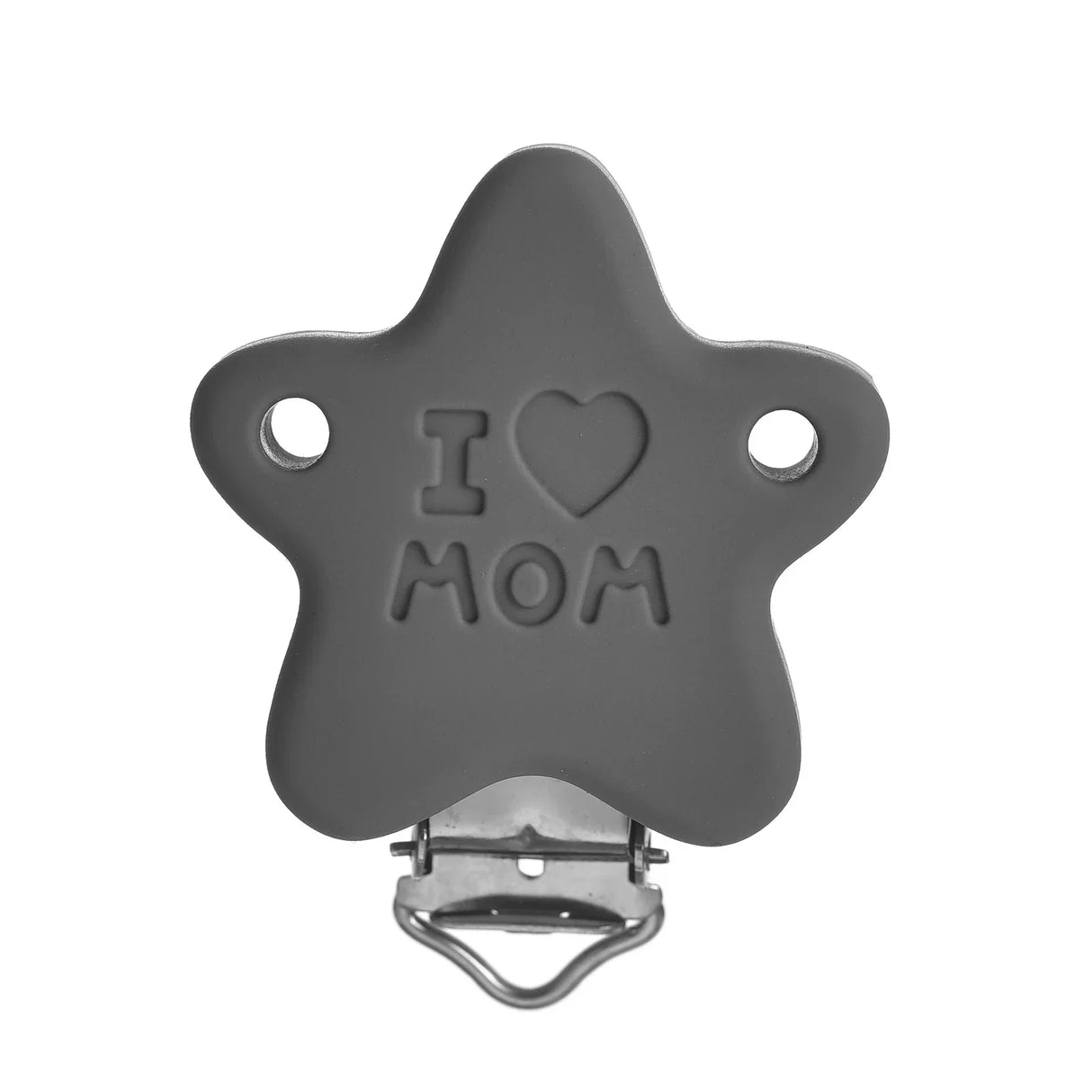 3Pcs/Lot Food Grade Material Round Silicone Pacifier Clip