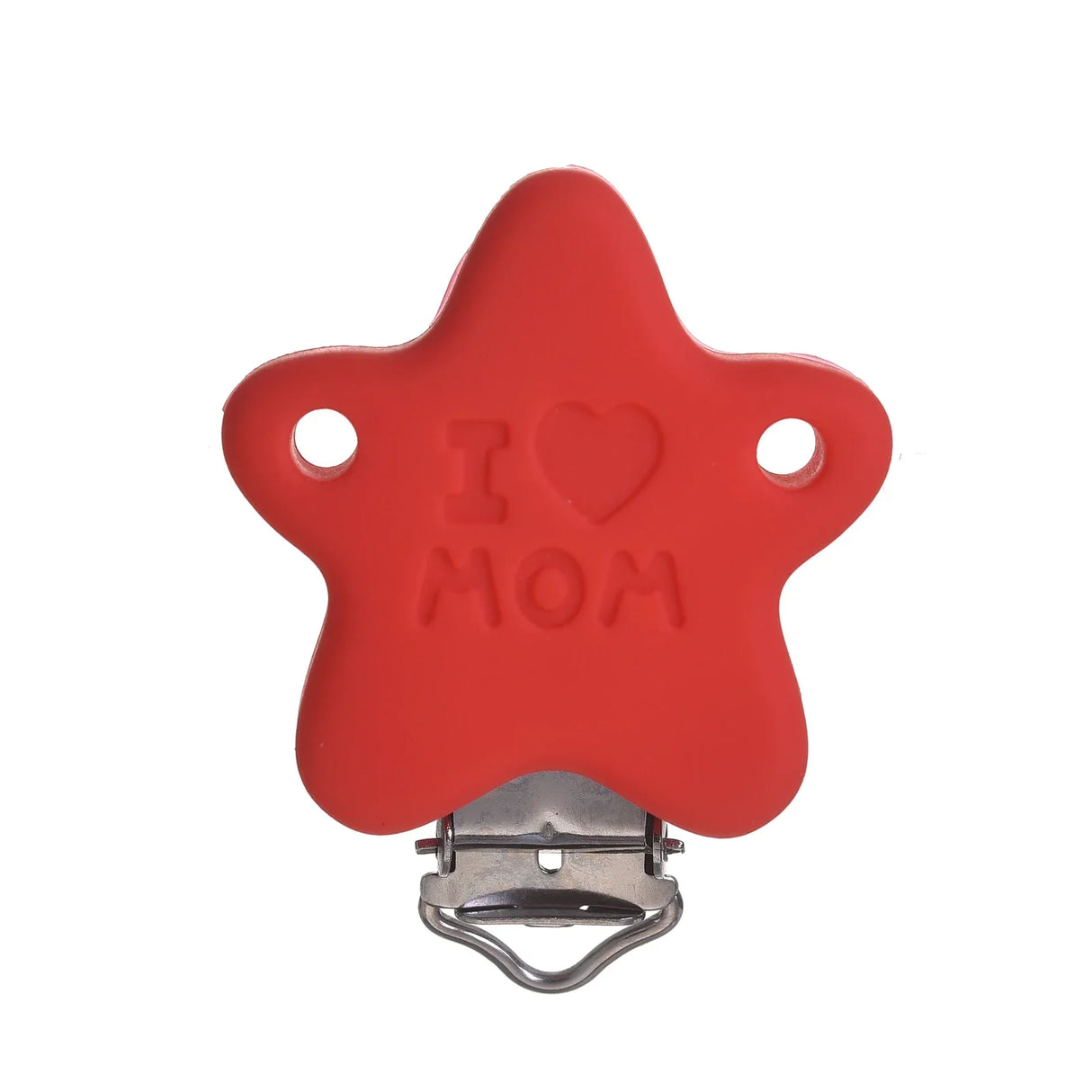 3Pcs/Lot Food Grade Material Round Silicone Pacifier Clip