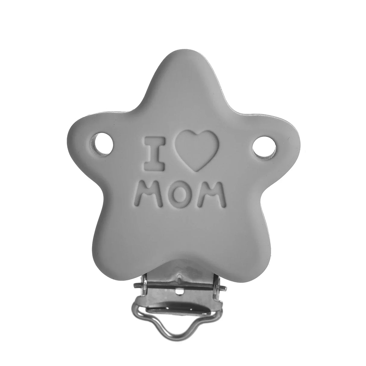 3Pcs/Lot Food Grade Material Round Silicone Pacifier Clip