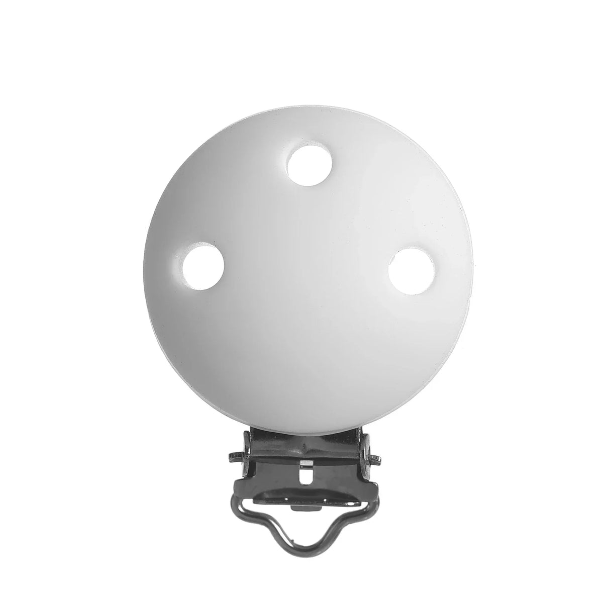 3Pcs/Lot Food Grade Material Round Silicone Pacifier Clip