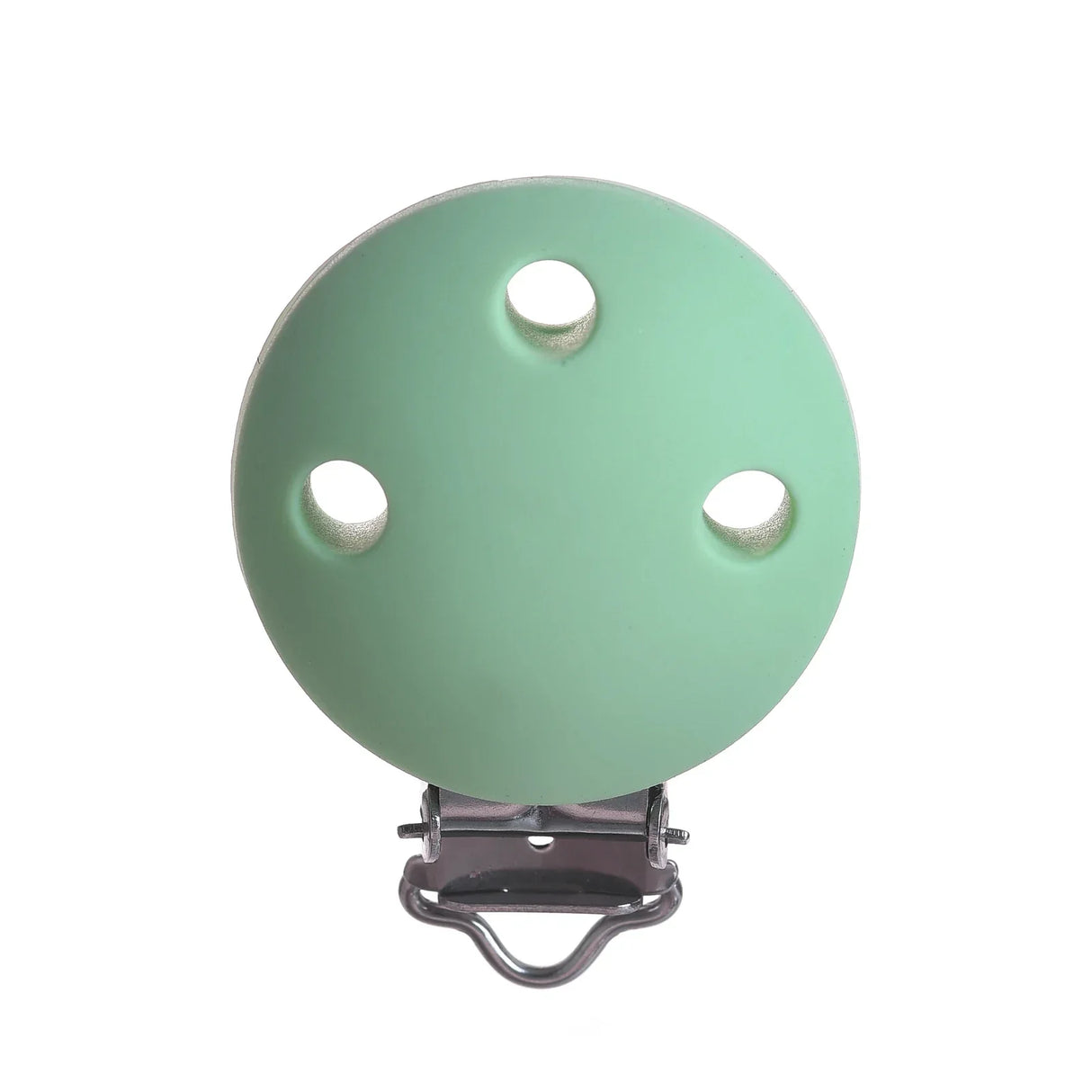 3Pcs/Lot Food Grade Material Round Silicone Pacifier Clip