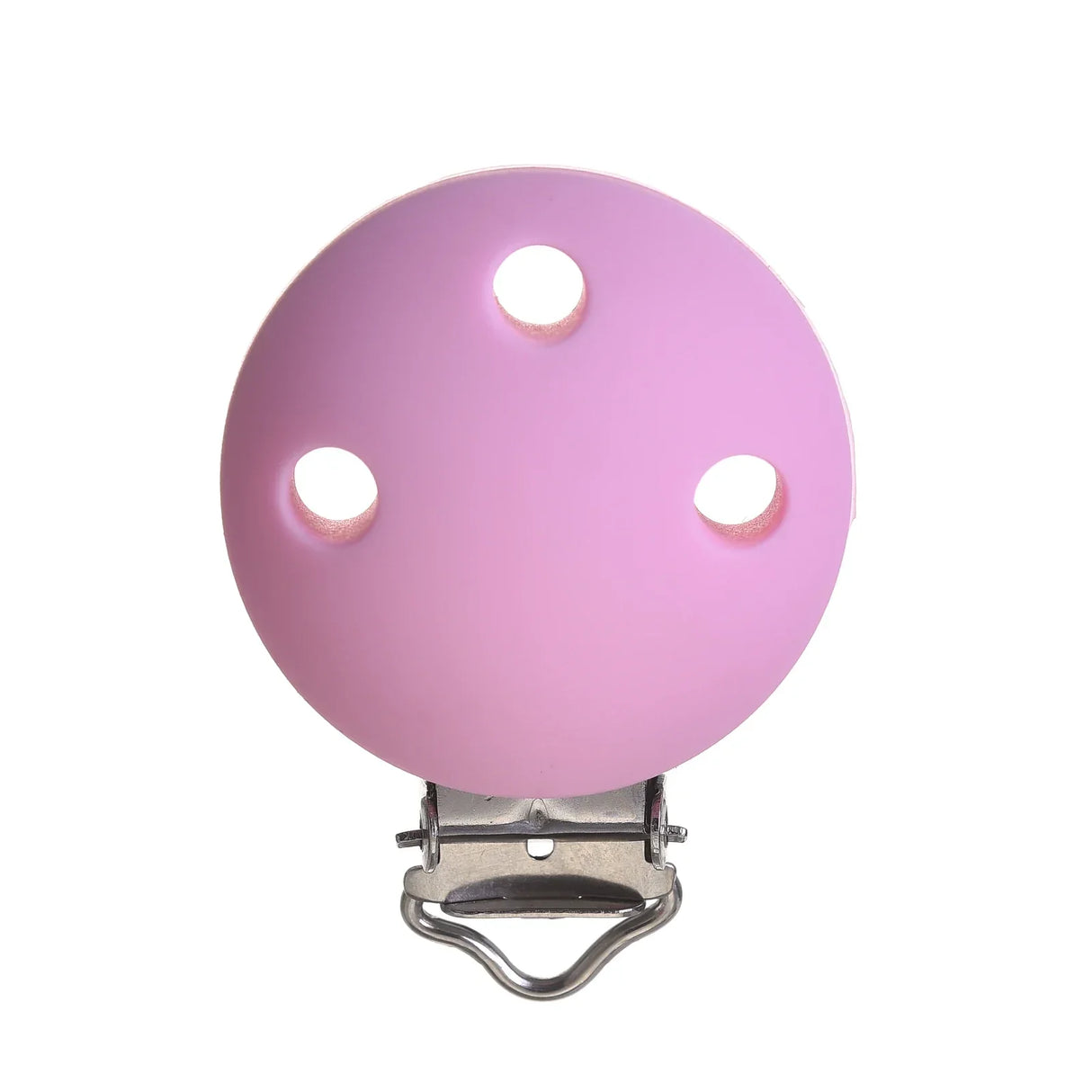 3Pcs/Lot Food Grade Material Round Silicone Pacifier Clip