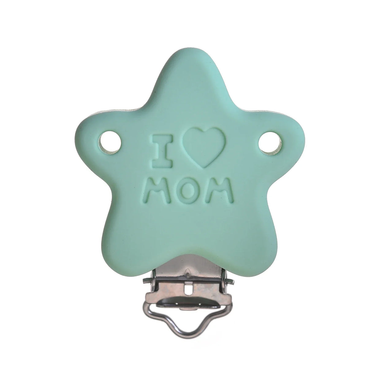 3Pcs/Lot Food Grade Material Round Silicone Pacifier Clip