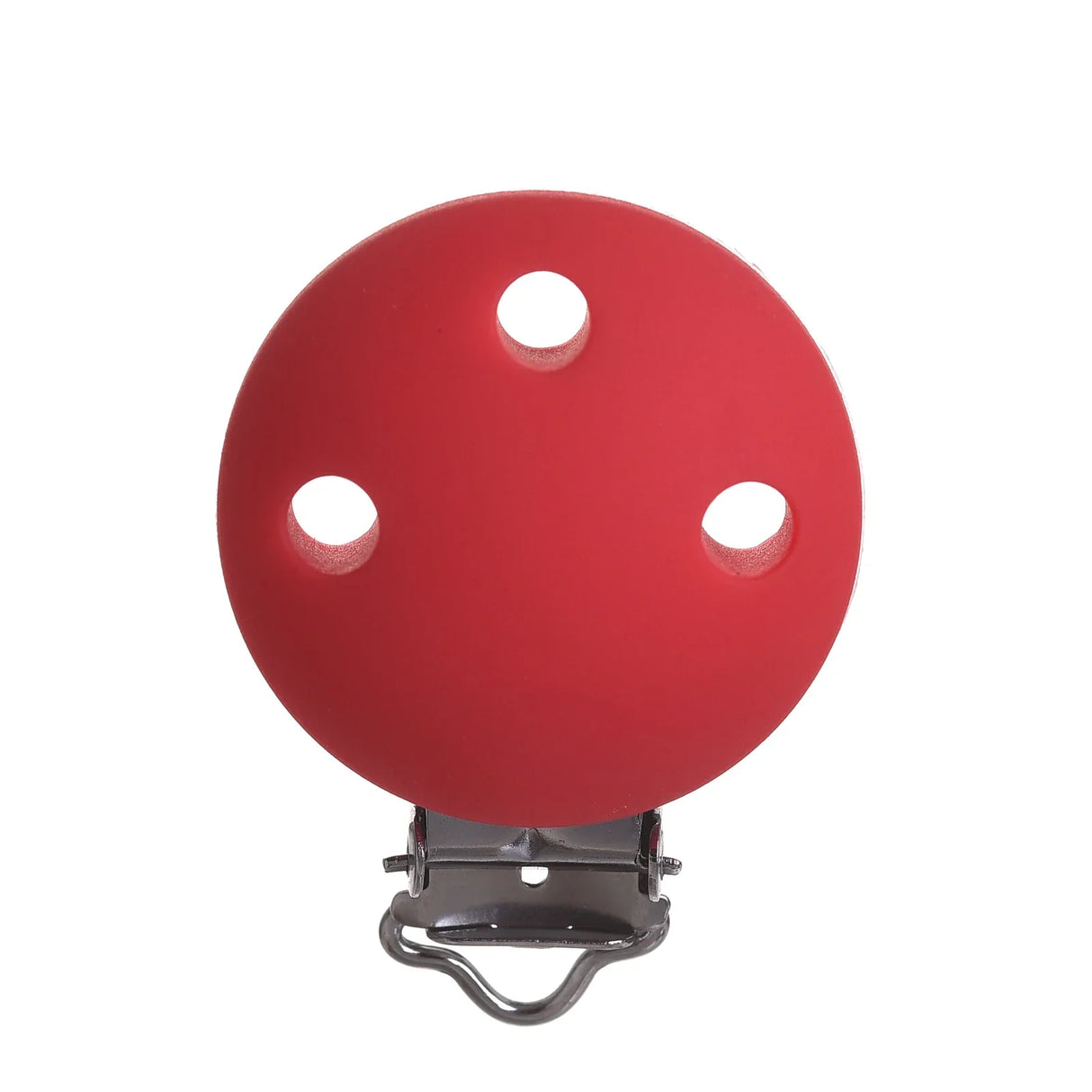 3Pcs/Lot Food Grade Material Round Silicone Pacifier Clip