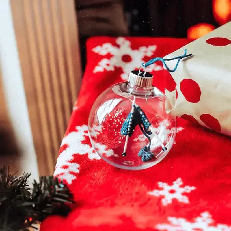 Knitting Christmas Ornament, Knit Gift, Holiday Decor, Knitters