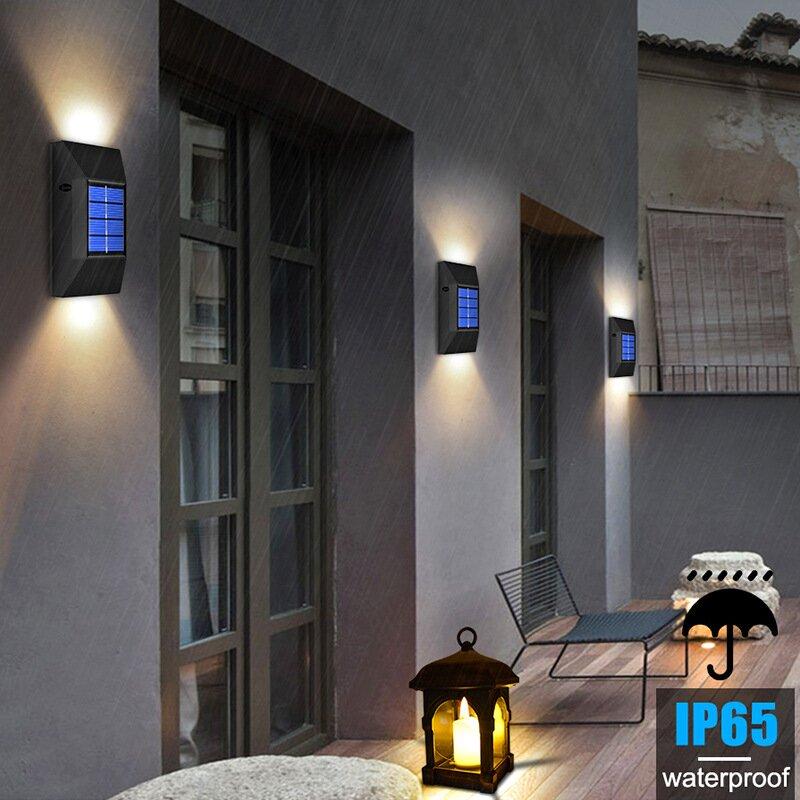 Solar Wall Lamp Outdoor Decoration Garden Courtyard Household