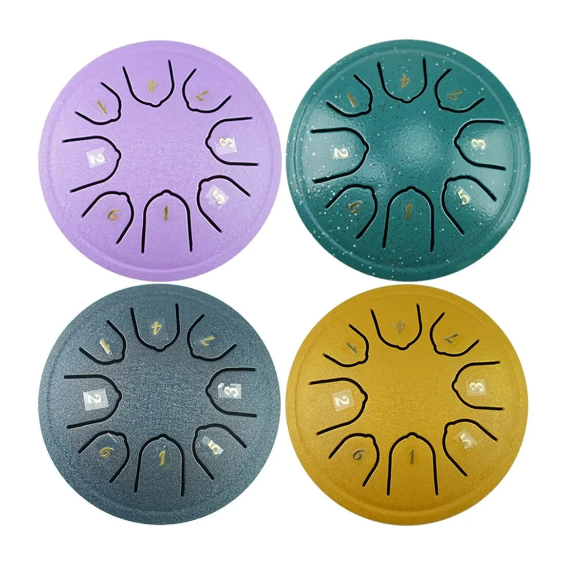 4.5 Inch 8 Tone Steel Tongue Drum Mini