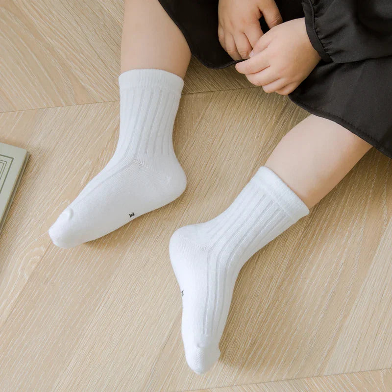 4 Pairs/Lot Children Socks for Girls Boys Cotton