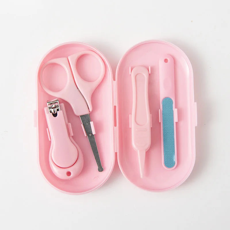 4 Pcs Small Baby Care Anti-clamping Nail Clipper