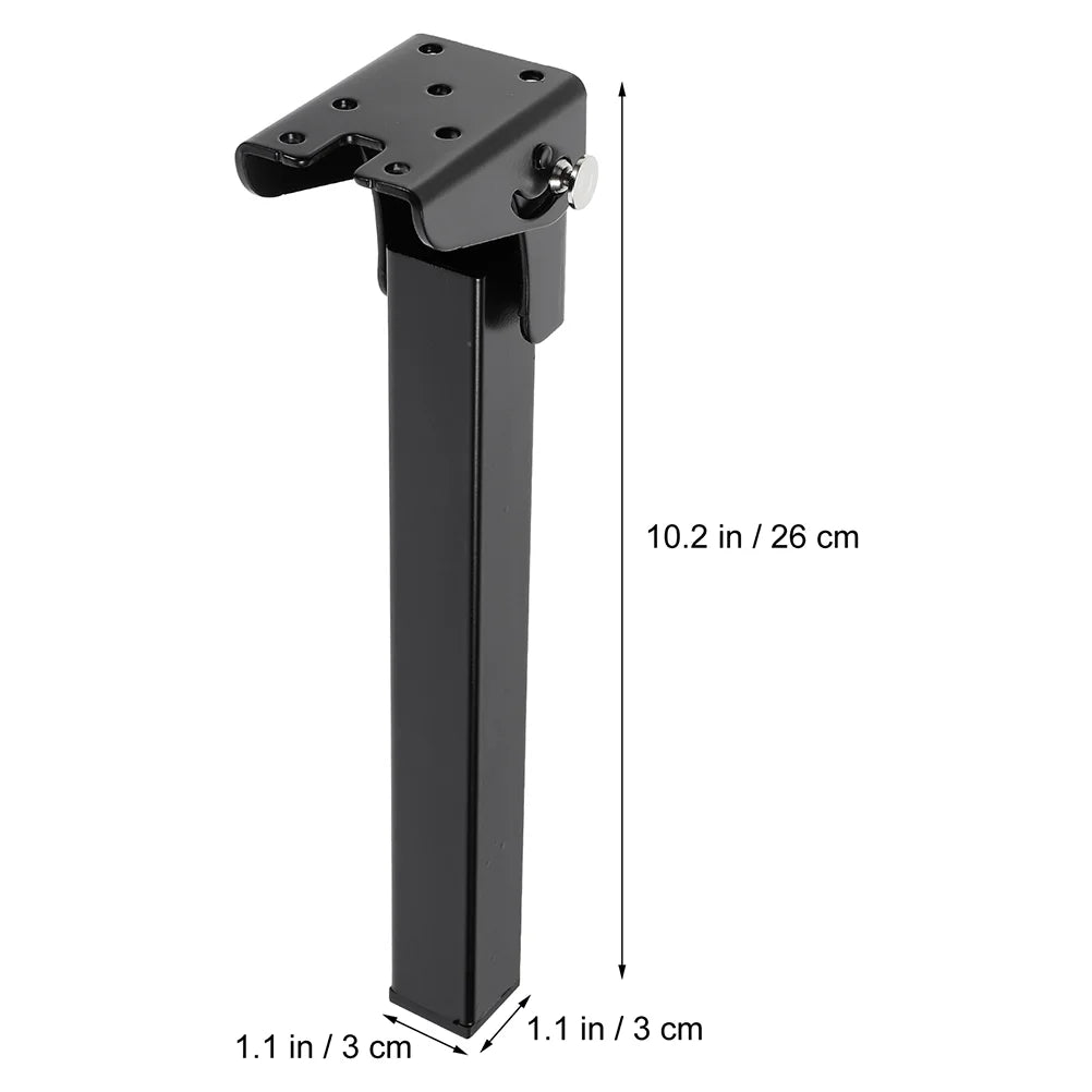 4 Pcs Square Tube Base Folding Furniture Leg