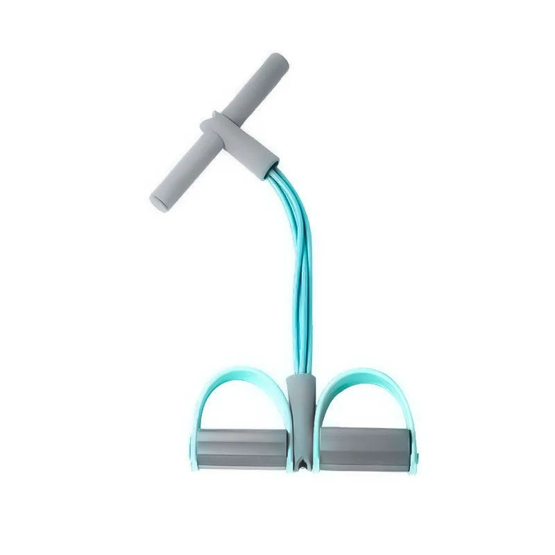 4 Resistanc Elastic Pull Ropes Belly Resistance Band