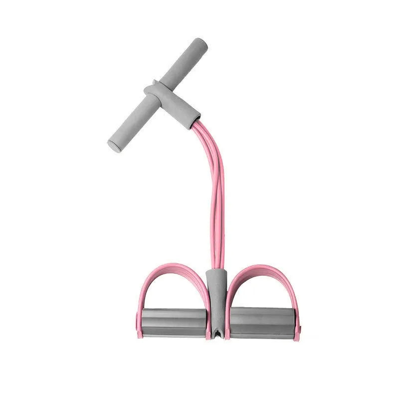 4 Resistanc Elastic Pull Ropes Belly Resistance Band