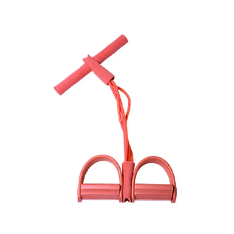 4 Resistanc Elastic Pull Ropes Belly Resistance Band