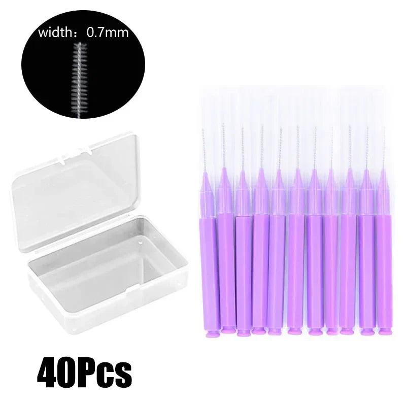 40/10Pcs Mini Eyebrow Brushes Brow Lift Tool Brow
