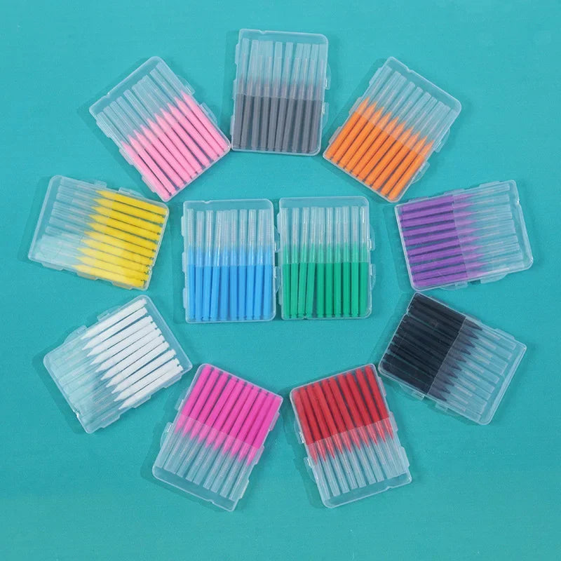 40/10Pcs Mini Eyebrow Brushes Brow Lift Tool Brow