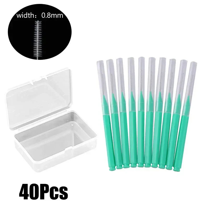 40/10Pcs Mini Eyebrow Brushes Brow Lift Tool Brow