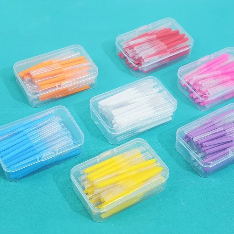 40/10Pcs Mini Eyebrow Brushes Brow Lift Tool Brow
