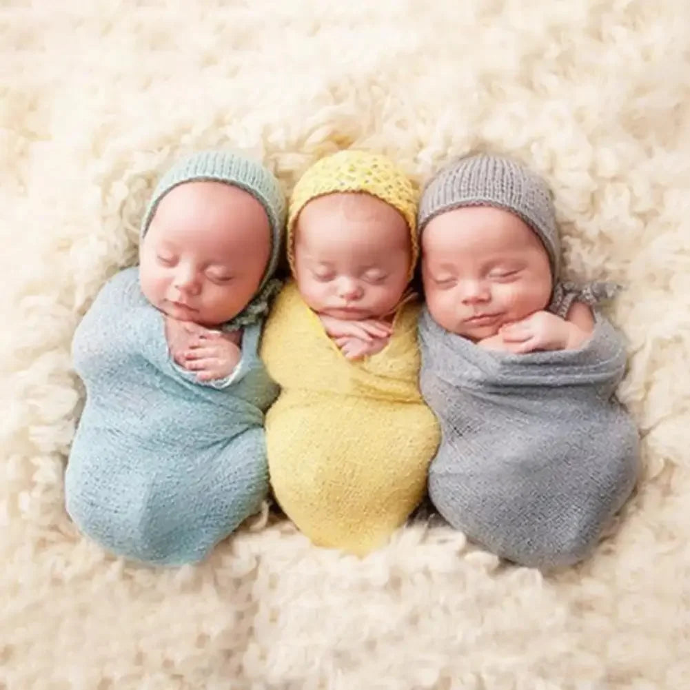 40x150cm Newborn Photography Blanket Stretch Wrap Backdrop