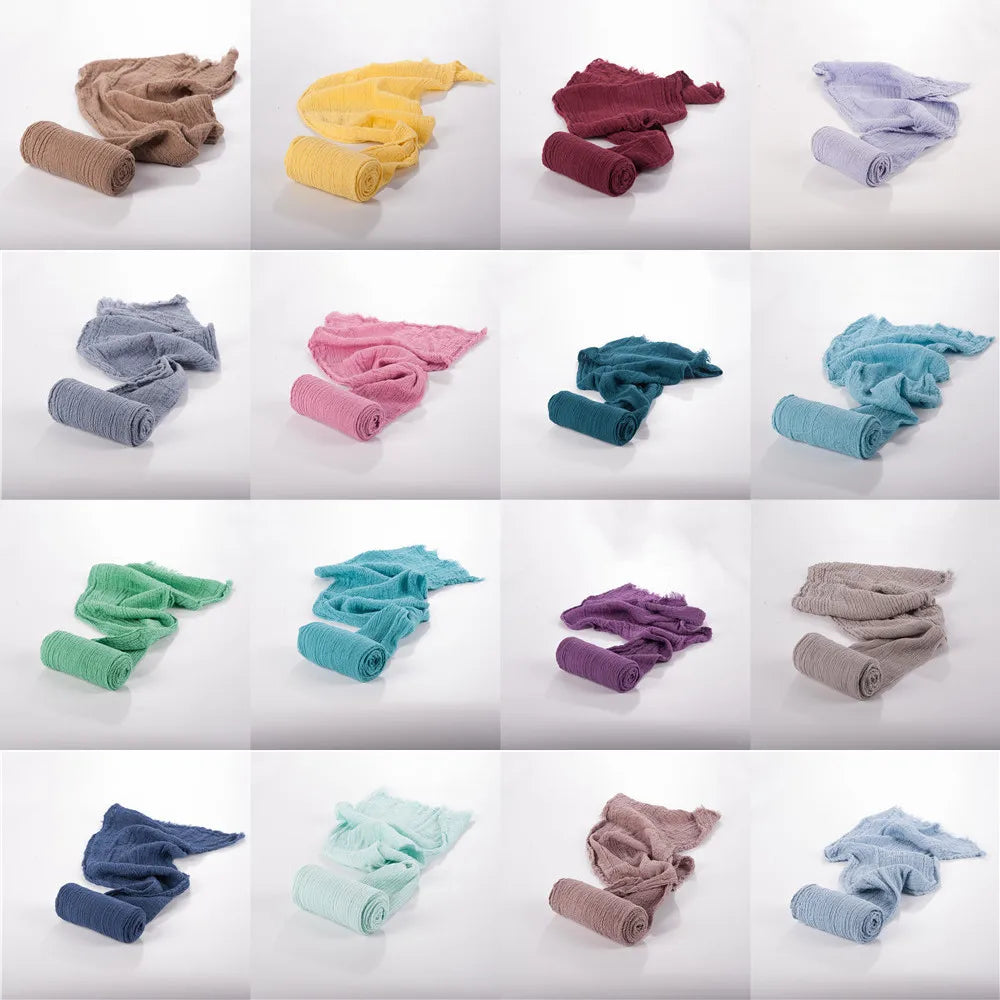 40x180cm Stretch Cotton Newborn Photography Wrap Blanket