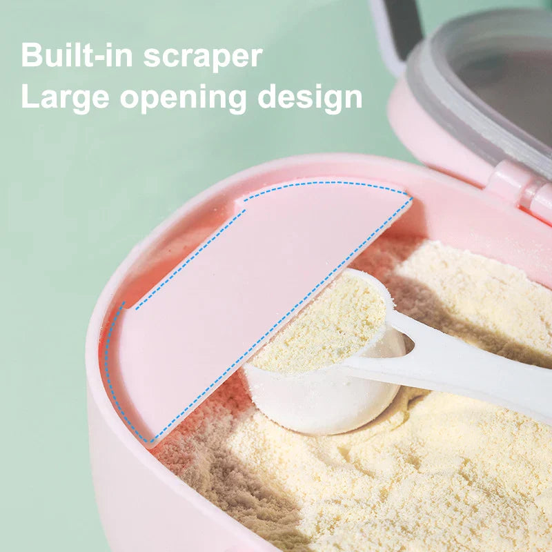 400/500ML Baby Food Storage Box Infant Milk Powder